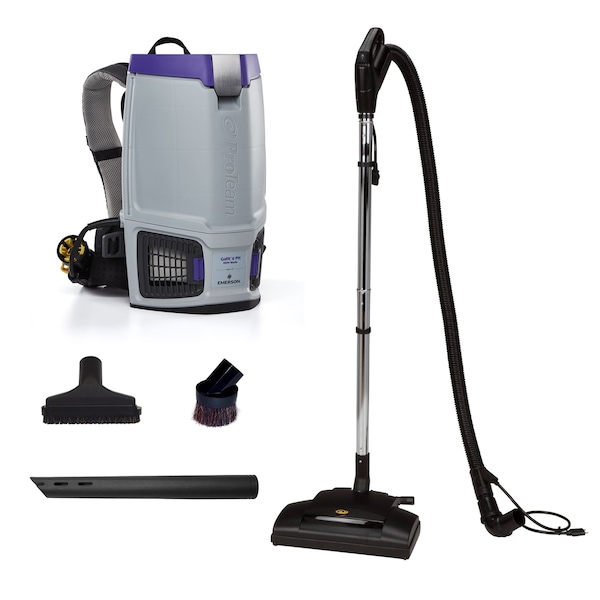 Proteam GoFit 6 PH, 6 qt. Backpack Vacuum w/ Commercial Power Nozzle Kit 107769 - main
